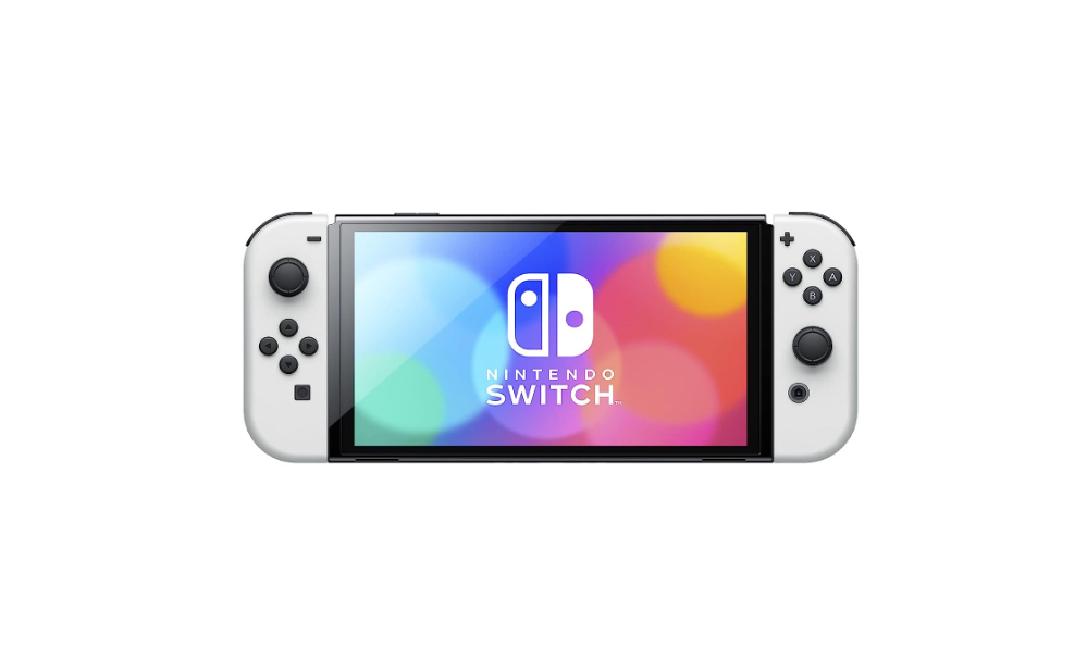 Nintendo Switch OLED White Console Bundle A459.
