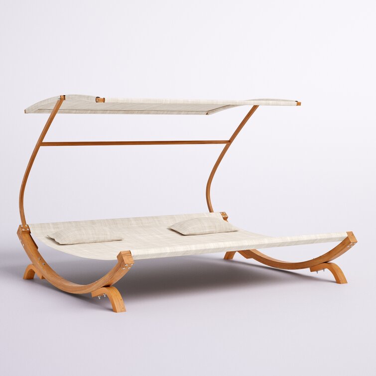 Decambra 81.5'' Sling Outdoor Patio Daybed