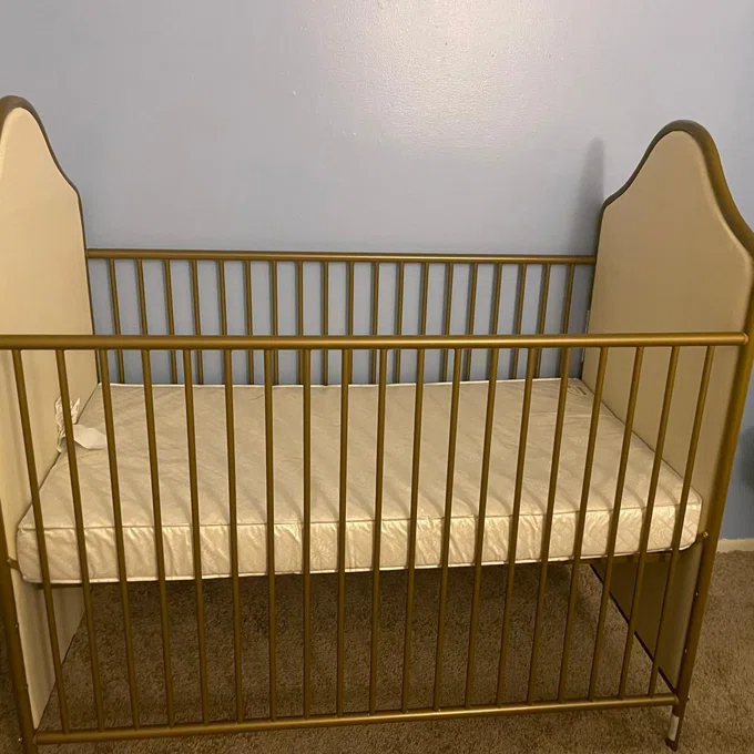 【Baby&Kids】Piper 2-in-1 Convertible Upholstered Crib