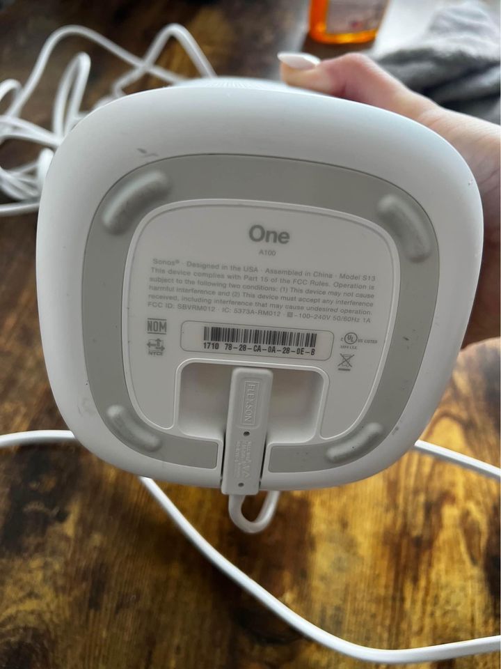 SONOS One SL Wireless Multi-room Speaker - White