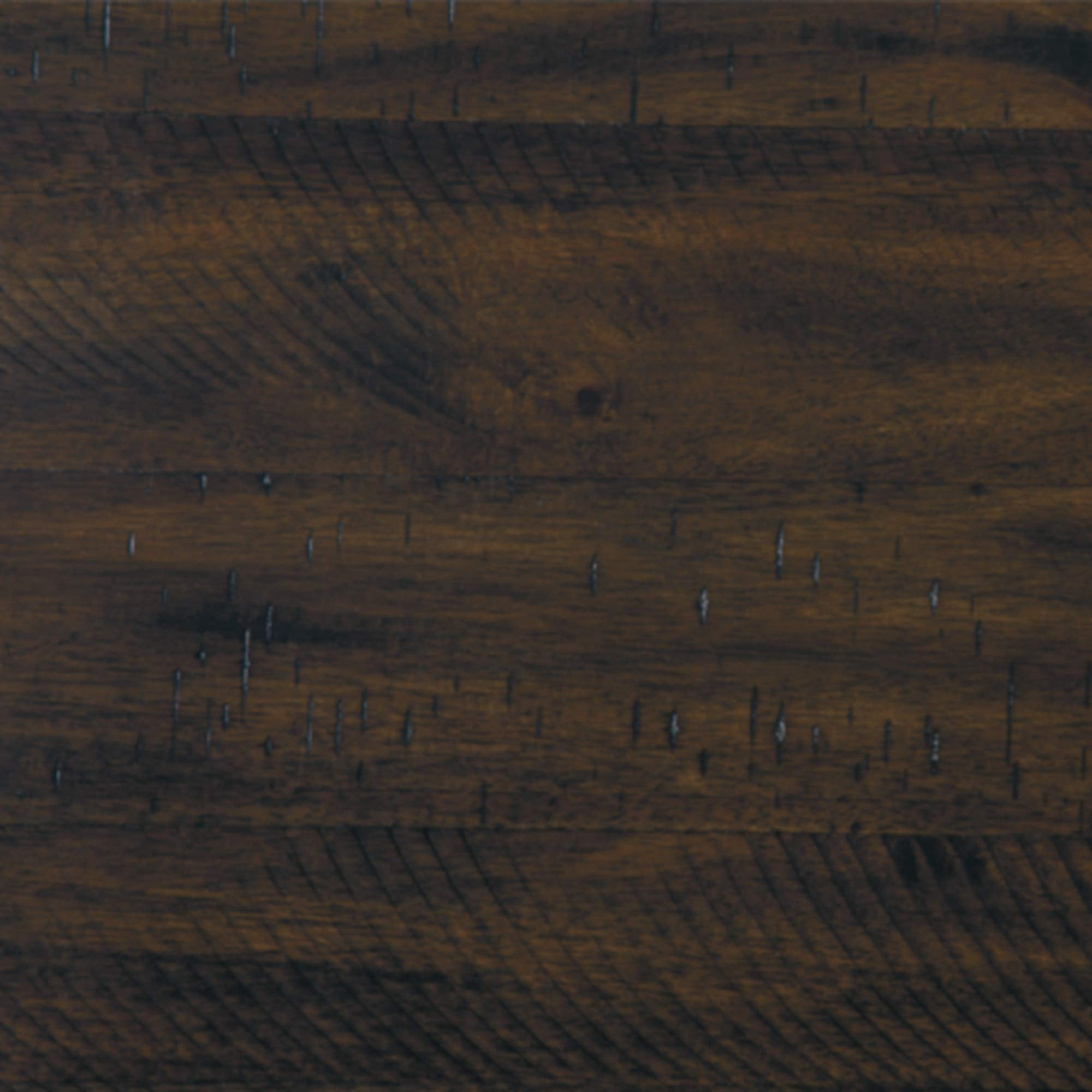 【Furniture】Dining Room Table Set with 6 Upholstered Chairs, Brown